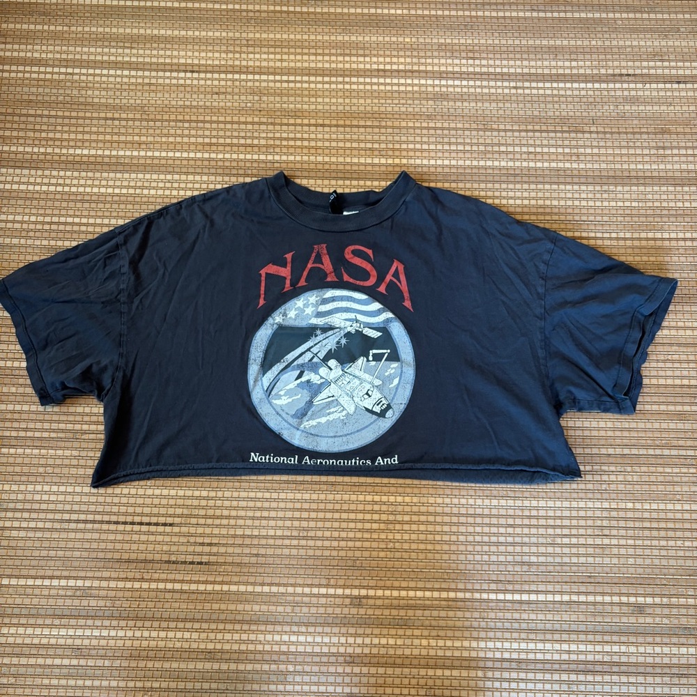Divided NASA crop top size large